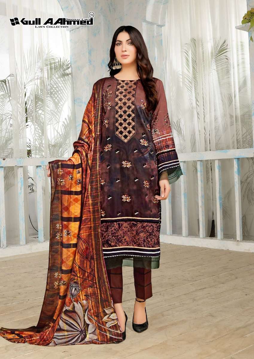 Gull AAhmed Minhal Vol-3 - Dress Material - Wholesale Catalog