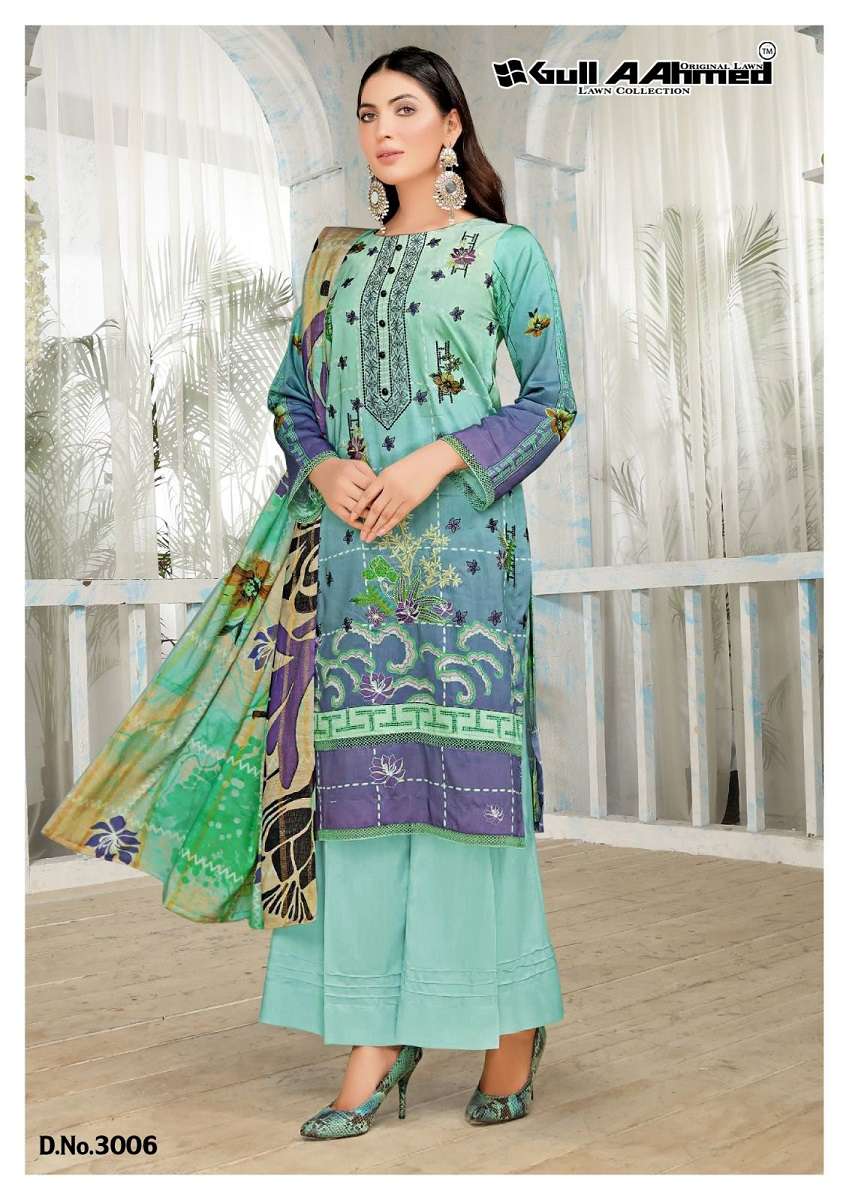 Gull AAhmed Minhal Vol-3 - Dress Material - Wholesale Catalog