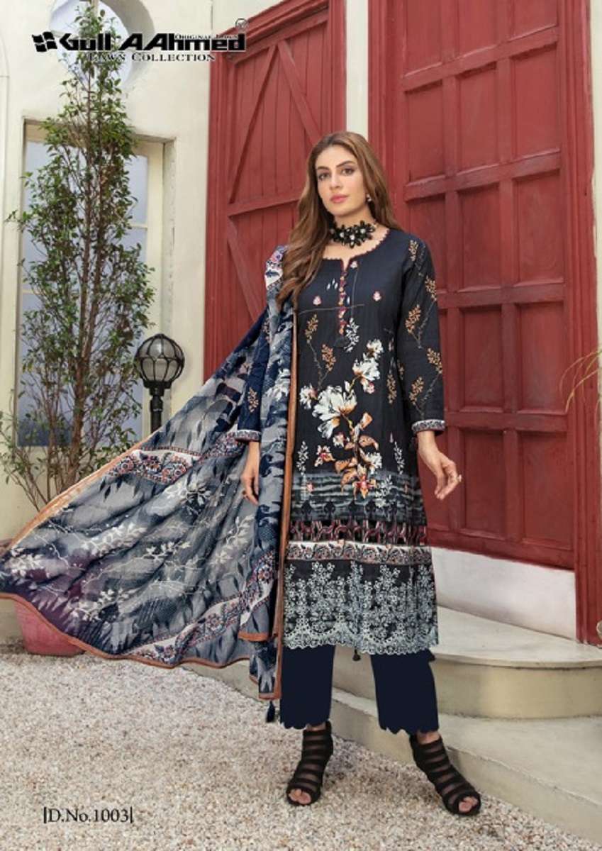 Gull Ahmed Oriana Vol-1 – Original Embroidery Lawn Collection - Wholesale Catalog