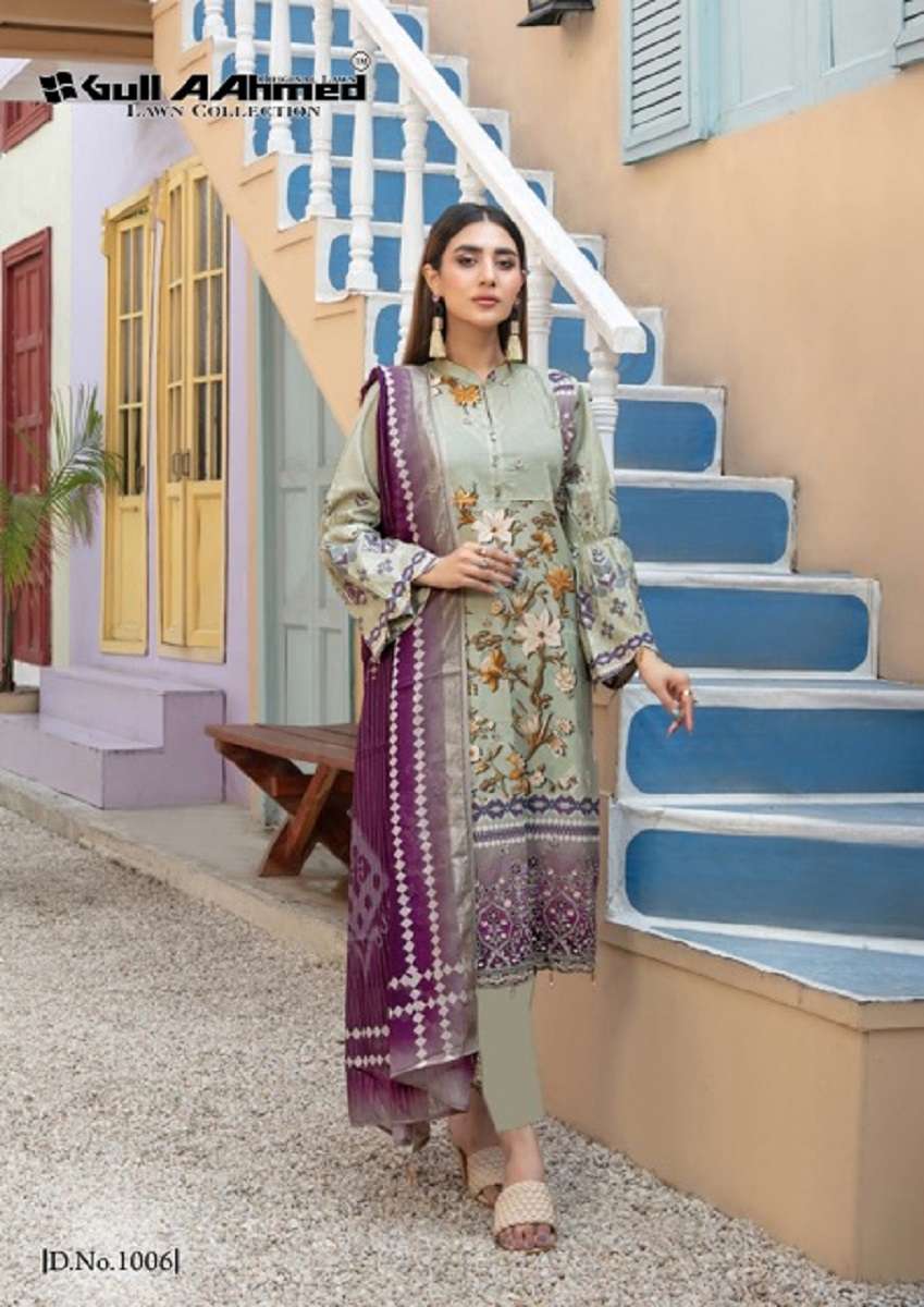 Gull Ahmed Oriana Vol-1 – Original Embroidery Lawn Collection - Wholesale Catalog