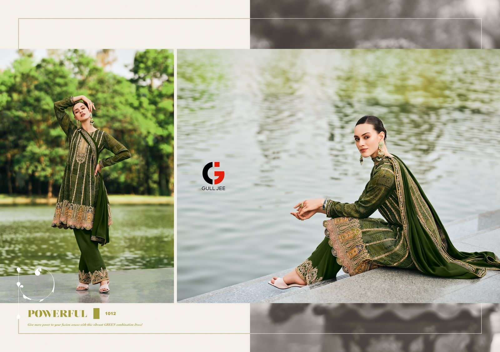 GULL JEE FASHIONISTA Viscose Muslin Salwar Kameez Wholesale catalog
