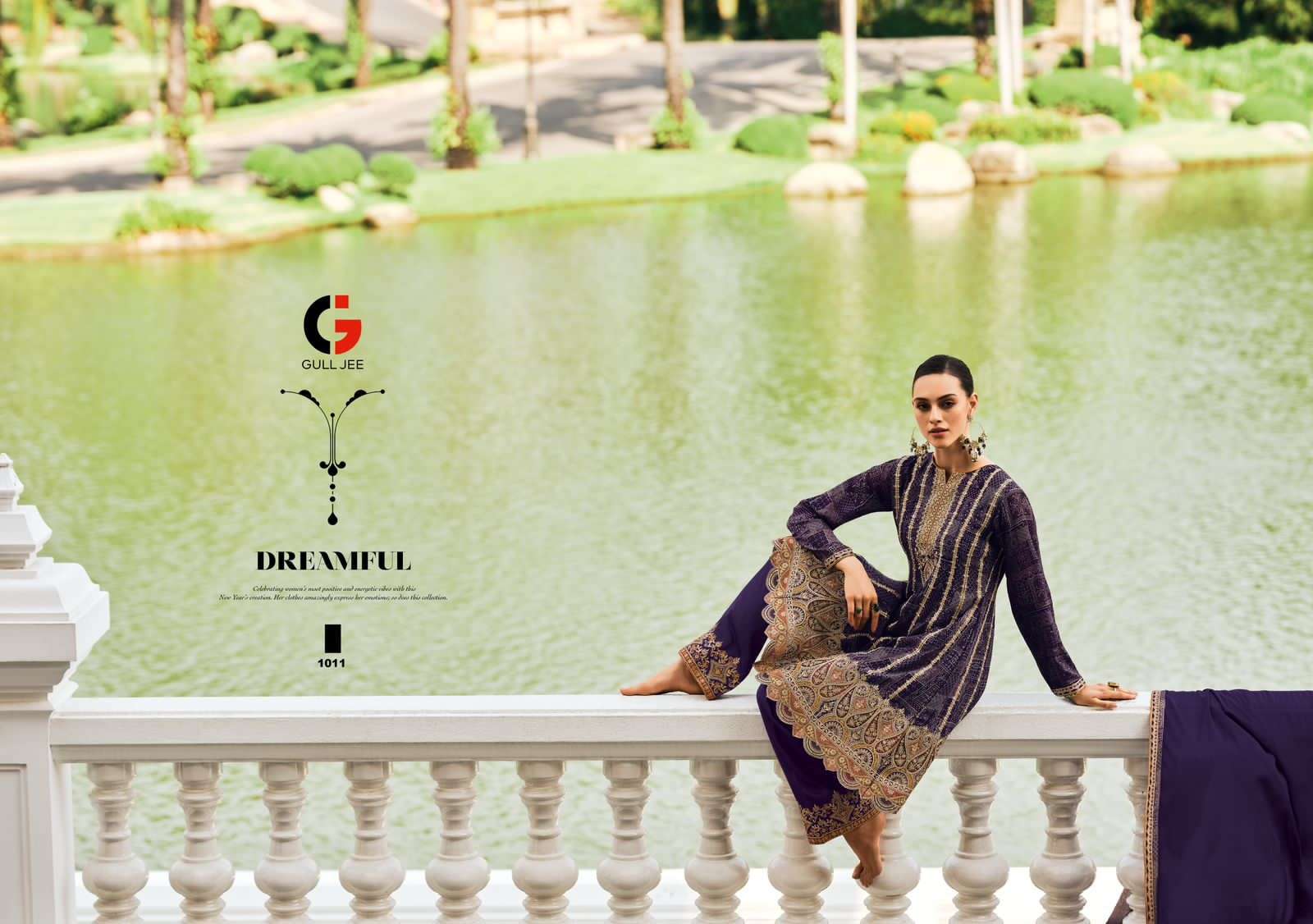 GULL JEE FASHIONISTA Viscose Muslin Salwar Kameez Wholesale catalog