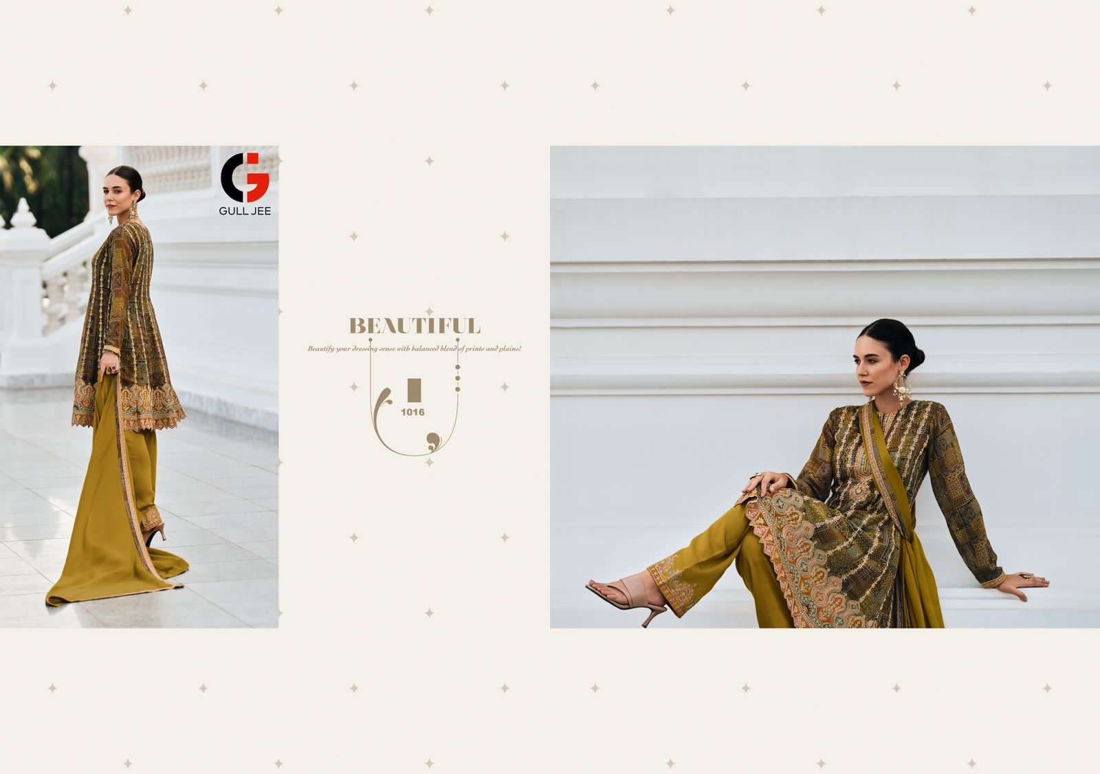 GULL JEE FASHIONISTA Viscose Muslin Salwar Kameez Wholesale catalog