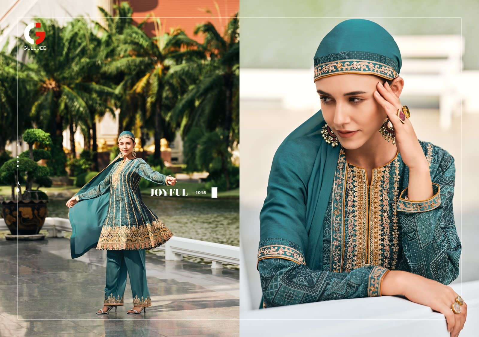 GULL JEE FASHIONISTA Viscose Muslin Salwar Kameez Wholesale catalog