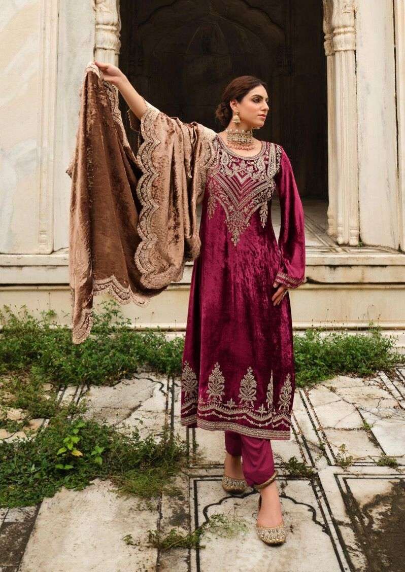 GULL JEE Mehfil-e-Ishq Viscose Muslin Salwar Kameez Wholesale catalog