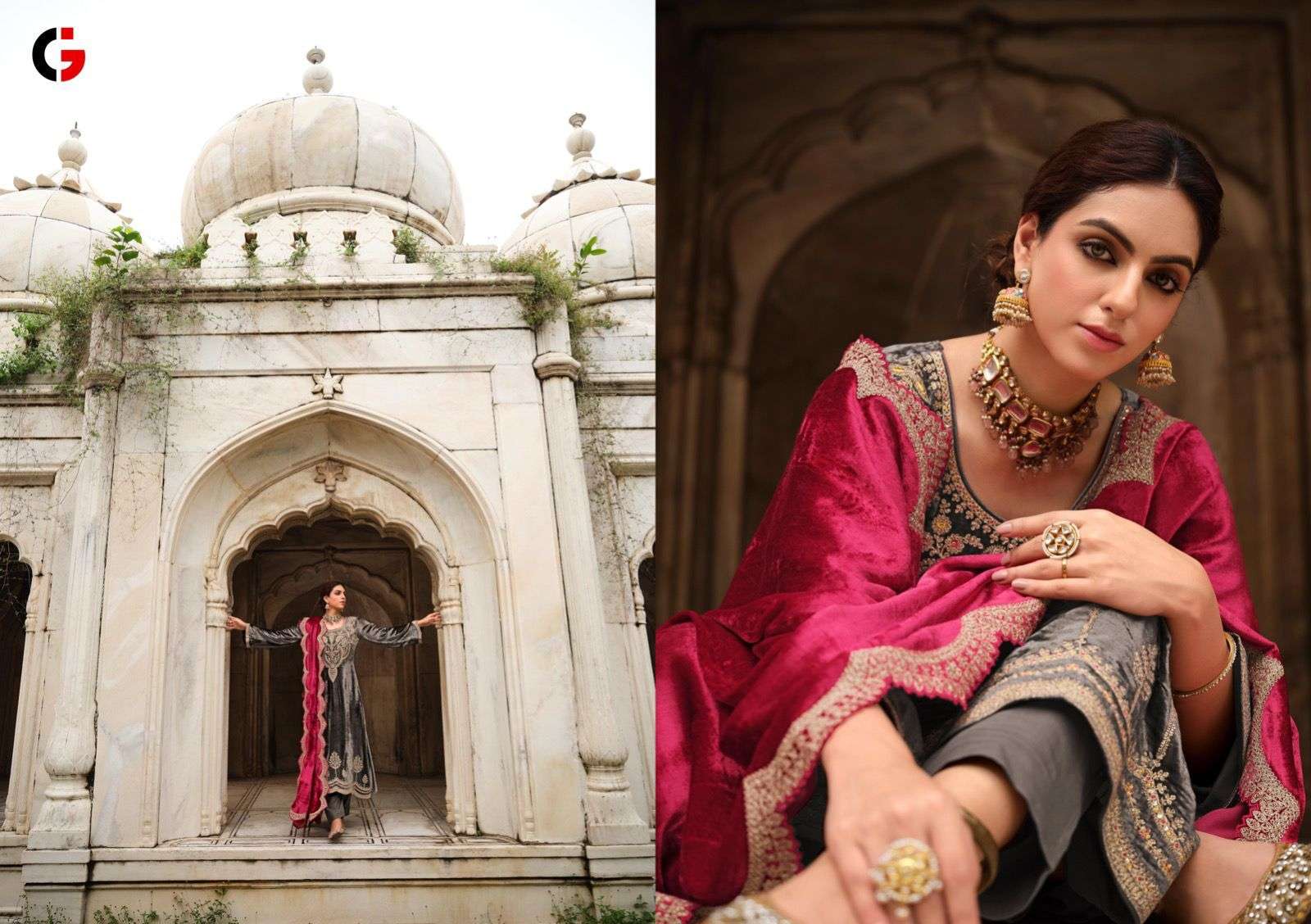GULL JEE Mehfil-e-Ishq Viscose Muslin Salwar Kameez Wholesale catalog