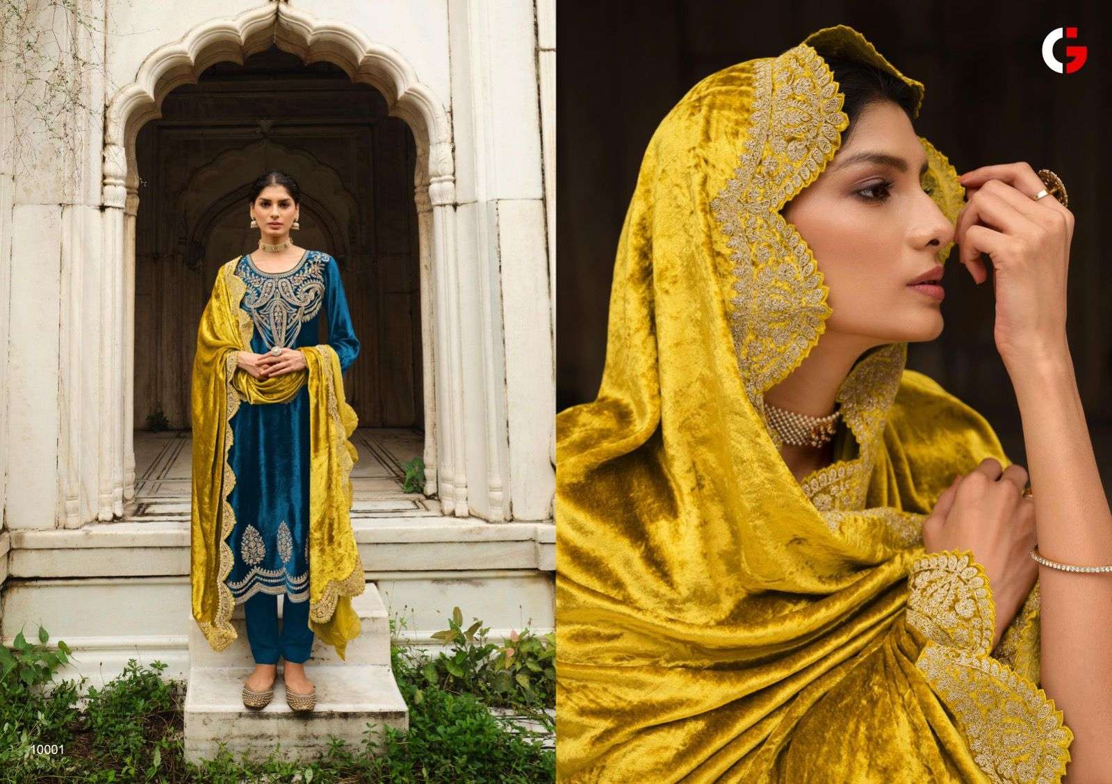 GULL JEE Mehfil-e-Ishq Viscose Muslin Salwar Kameez Wholesale catalog