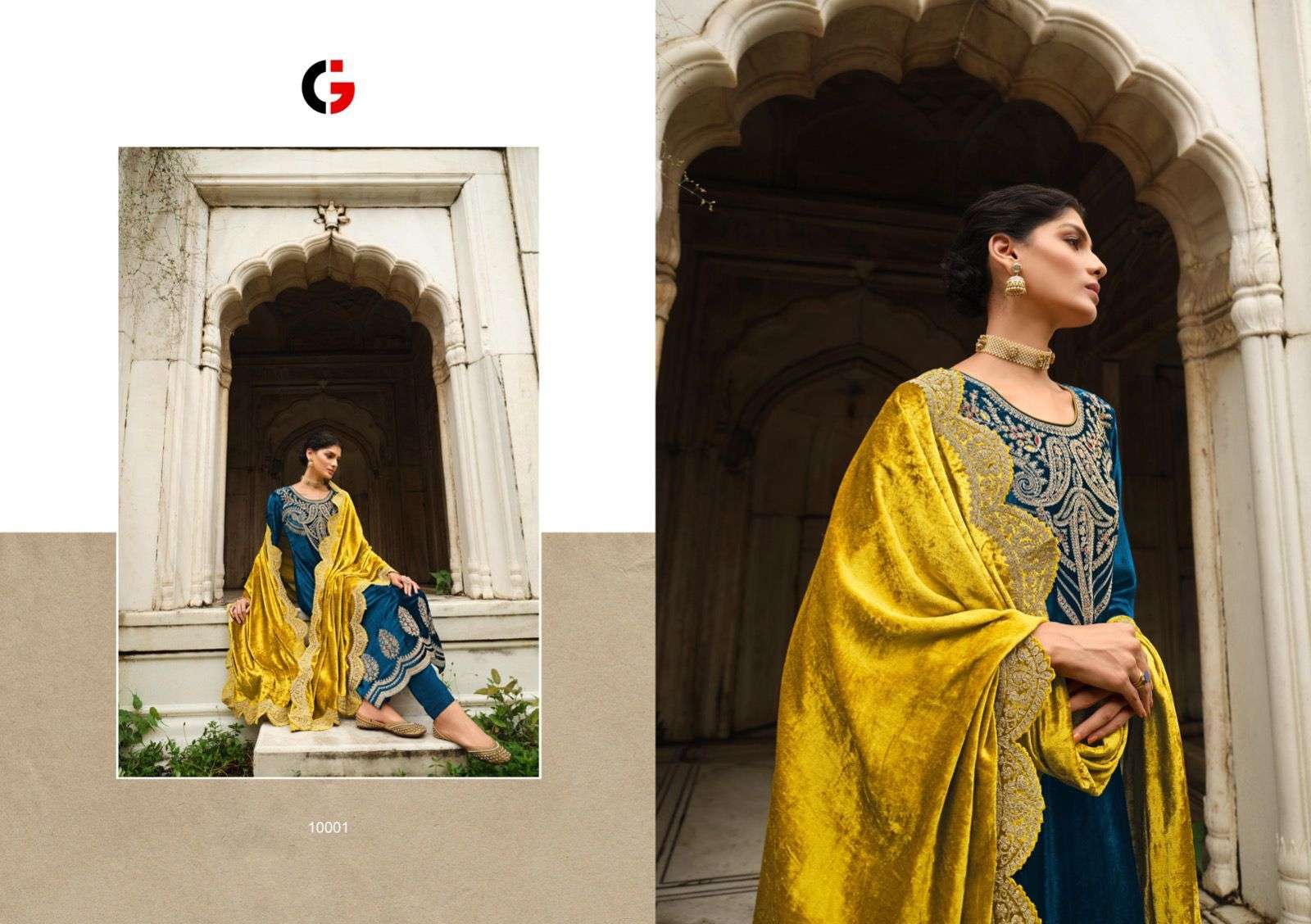 GULL JEE Mehfil-e-Ishq Viscose Muslin Salwar Kameez Wholesale catalog