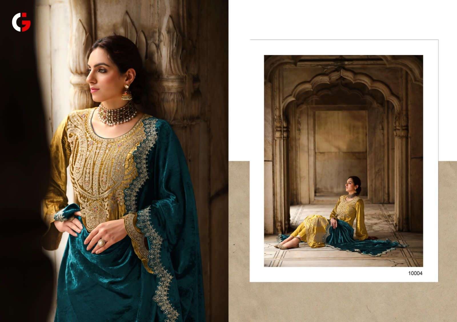 GULL JEE Mehfil-e-Ishq Viscose Muslin Salwar Kameez Wholesale catalog
