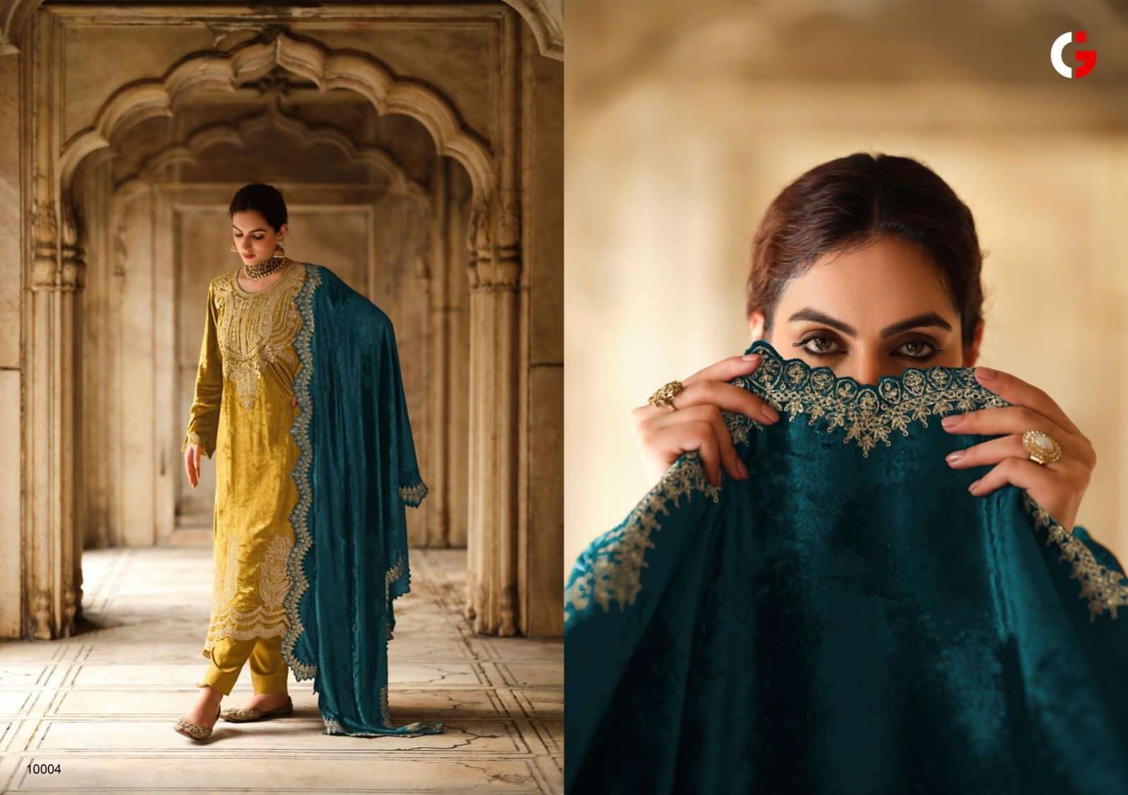 GULL JEE Mehfil-e-Ishq Viscose Muslin Salwar Kameez Wholesale catalog