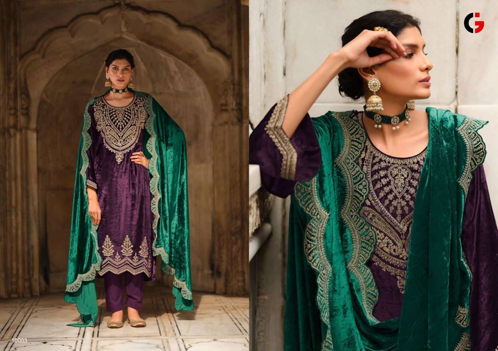 GULL JEE Mehfil-e-Ishq Viscose Muslin Salwar Kameez Wholesale catalog