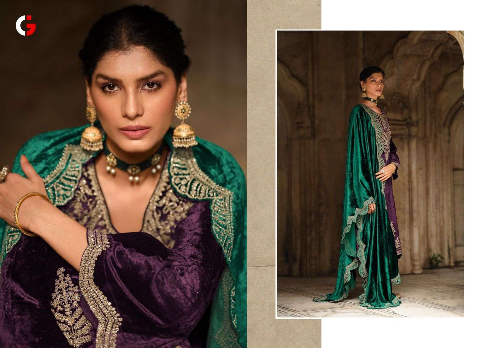 GULL JEE Mehfil-e-Ishq Viscose Muslin Salwar Kameez Wholesale catalog