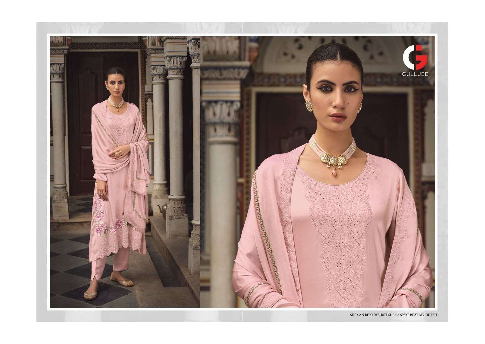 GULL JEE RANIA Viscose Muslin Salwar Kameez Wholesale catalog