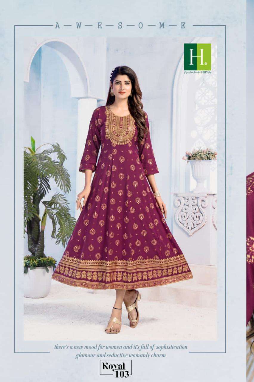 HIRWA KOYAL Kurti Wholesale catalog