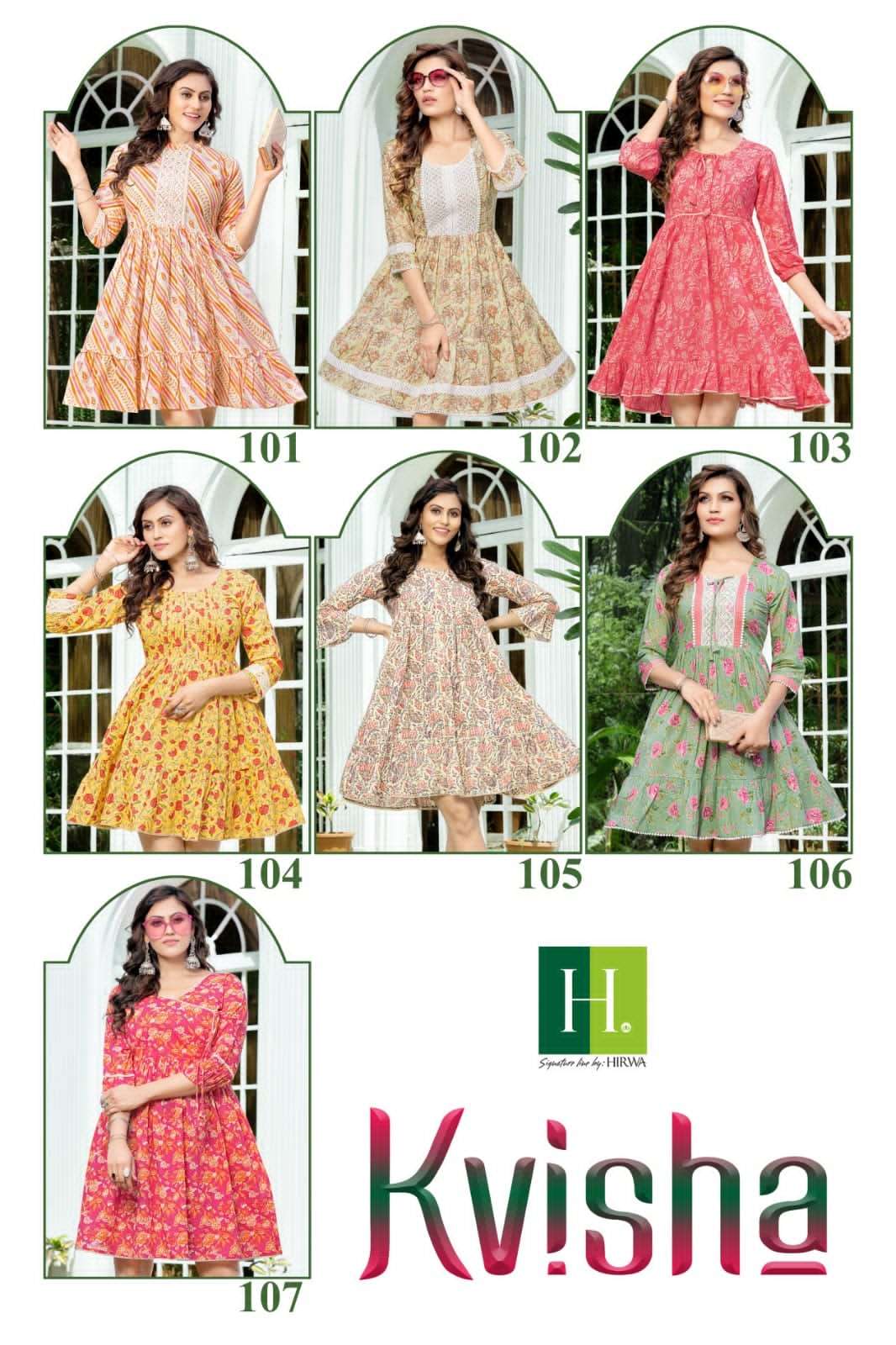 HIRWA Kvisha Kurti Wholesale catalog