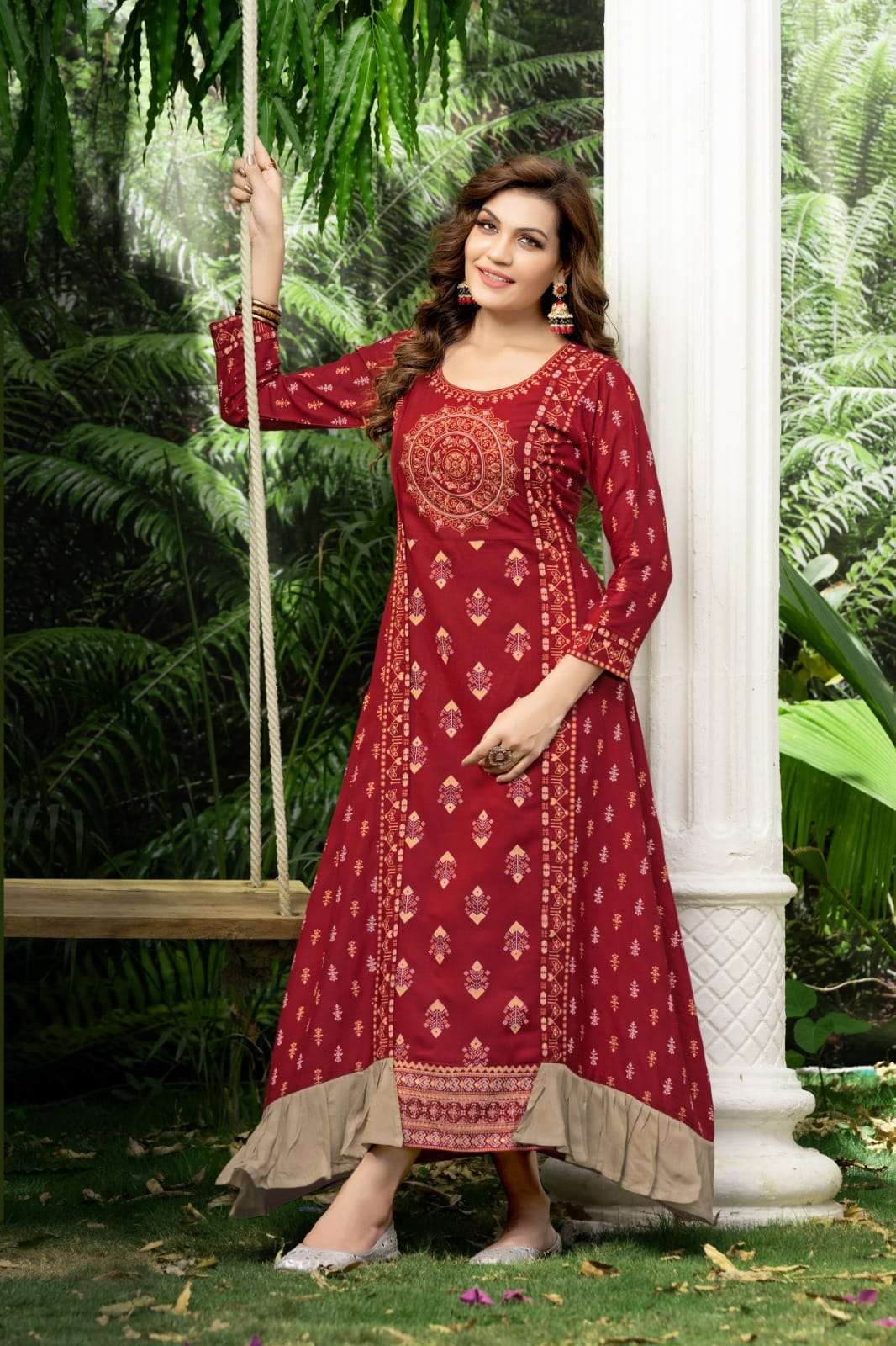 HIRWA SANJANA Kurti Wholesale catalog