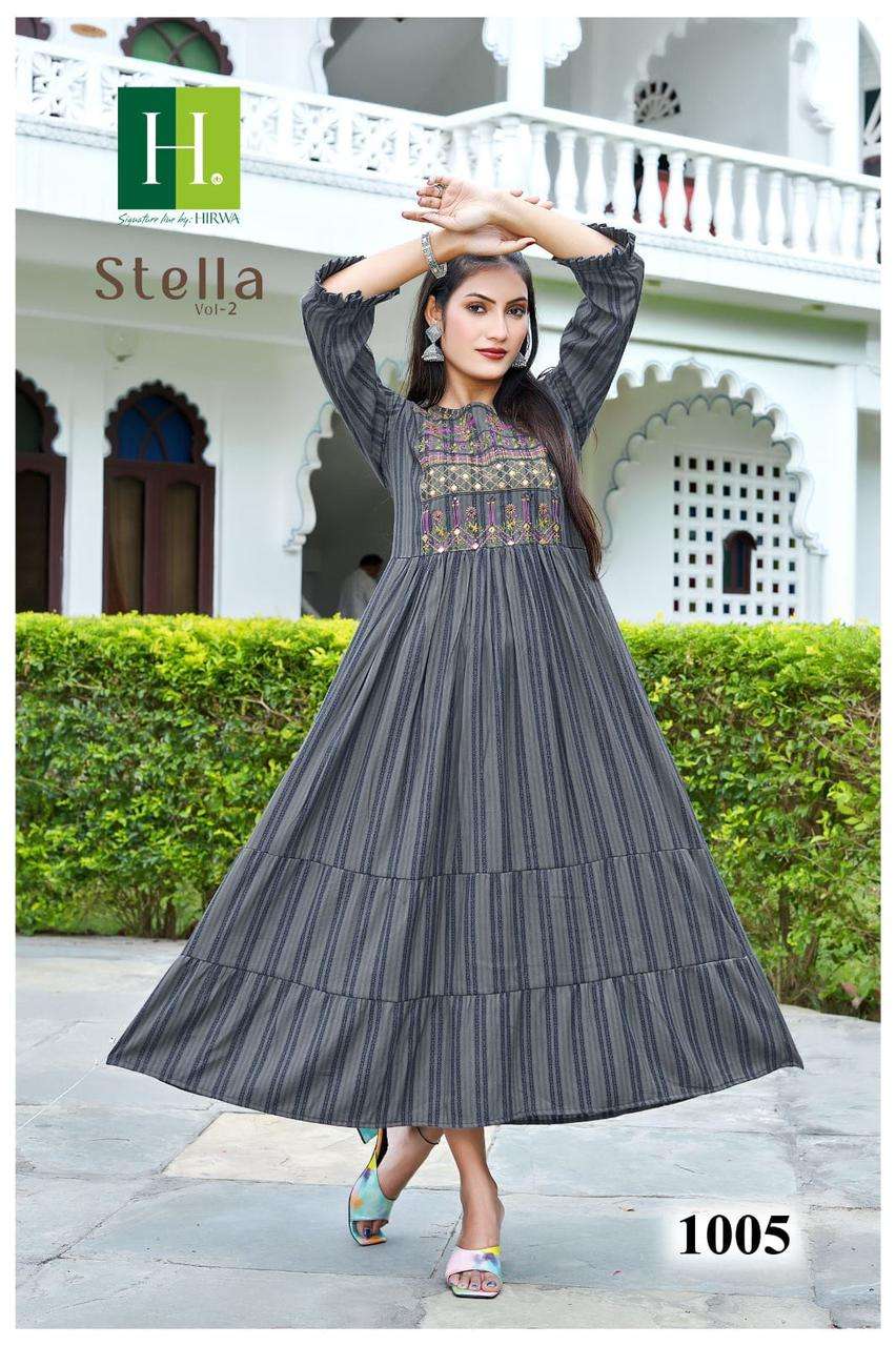 HIRWA Stella vol-2 Kurti Wholesale catalog