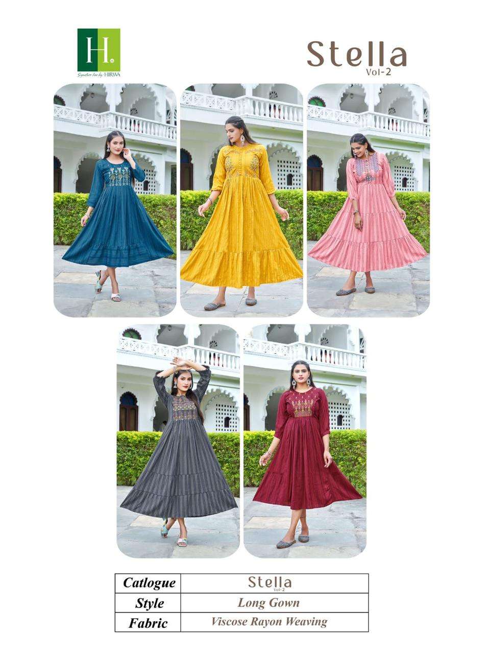 HIRWA Stella vol-2 Kurti Wholesale catalog