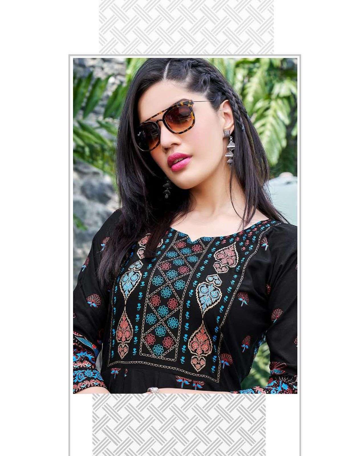 HIRWA SUNFLOWER VOL.5 Kurti Wholesale catalog