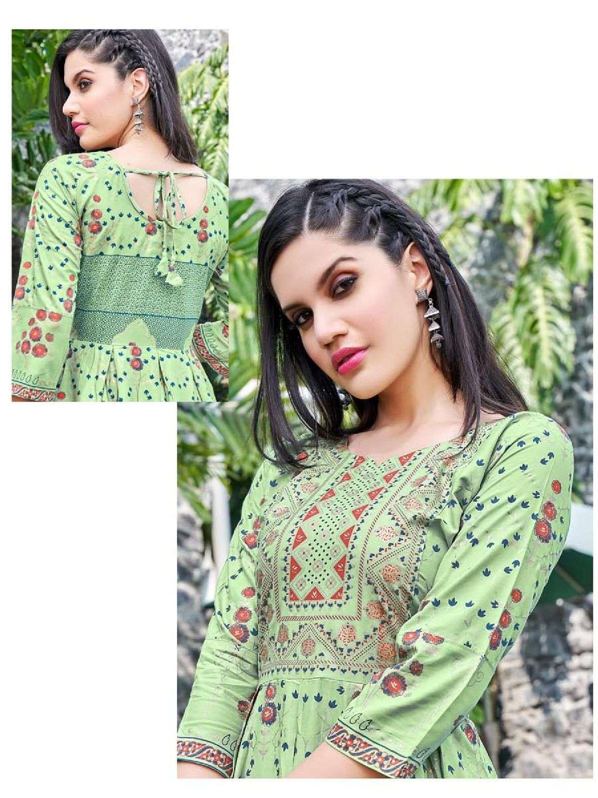 HIRWA SUNFLOWER VOL.5 Kurti Wholesale catalog