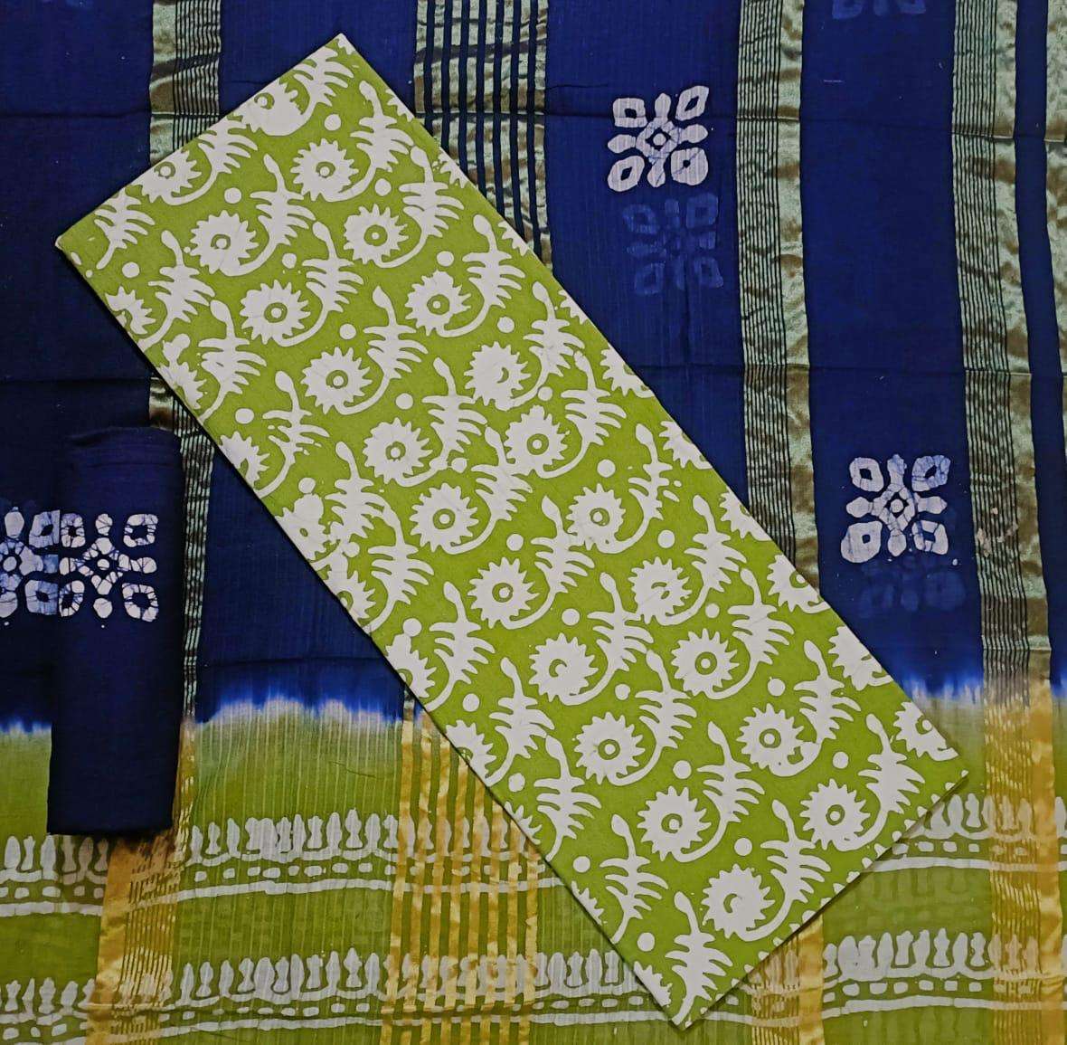  JJ Popllin Wax Batik Suits - Dress Material  - Wholesale Catalog