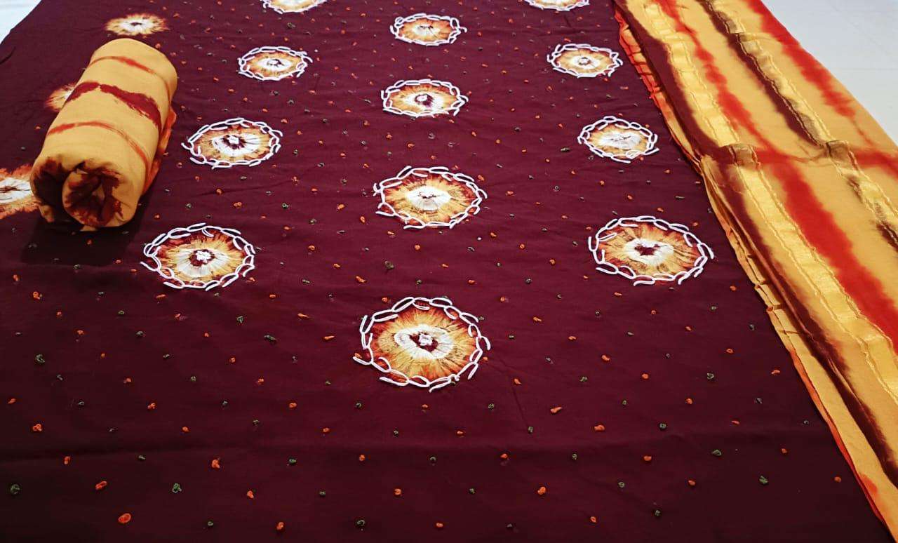 JJ Reyon Bandhni Handwork Vol-2 - Wholesale Catalog