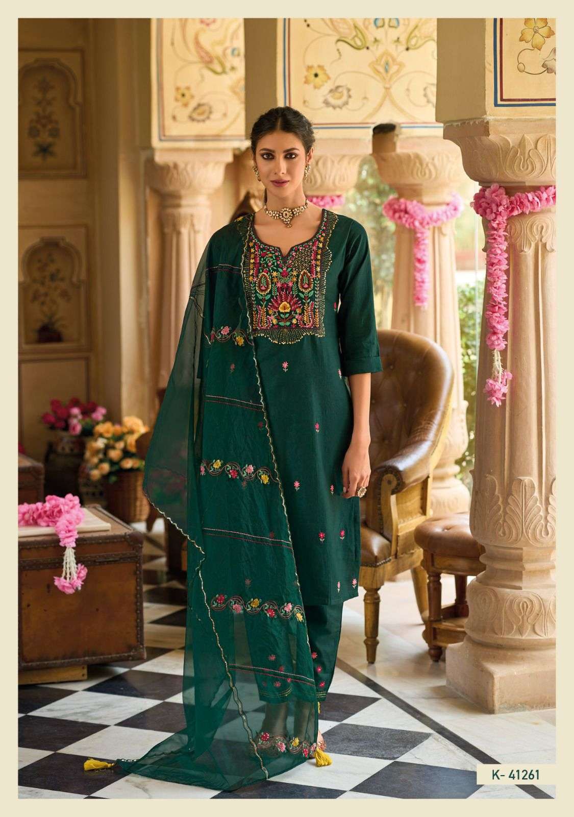 KAILEE FASHION KANTHA VOL-2 KURTI WHOLESALE CATALOG