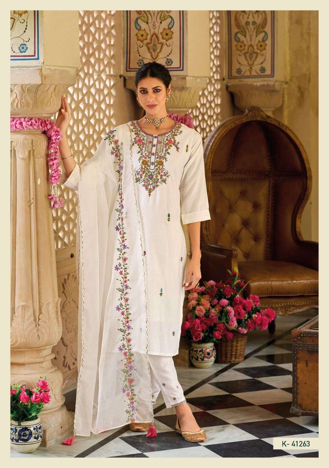 KAILEE FASHION KANTHA VOL-2 KURTI WHOLESALE CATALOG