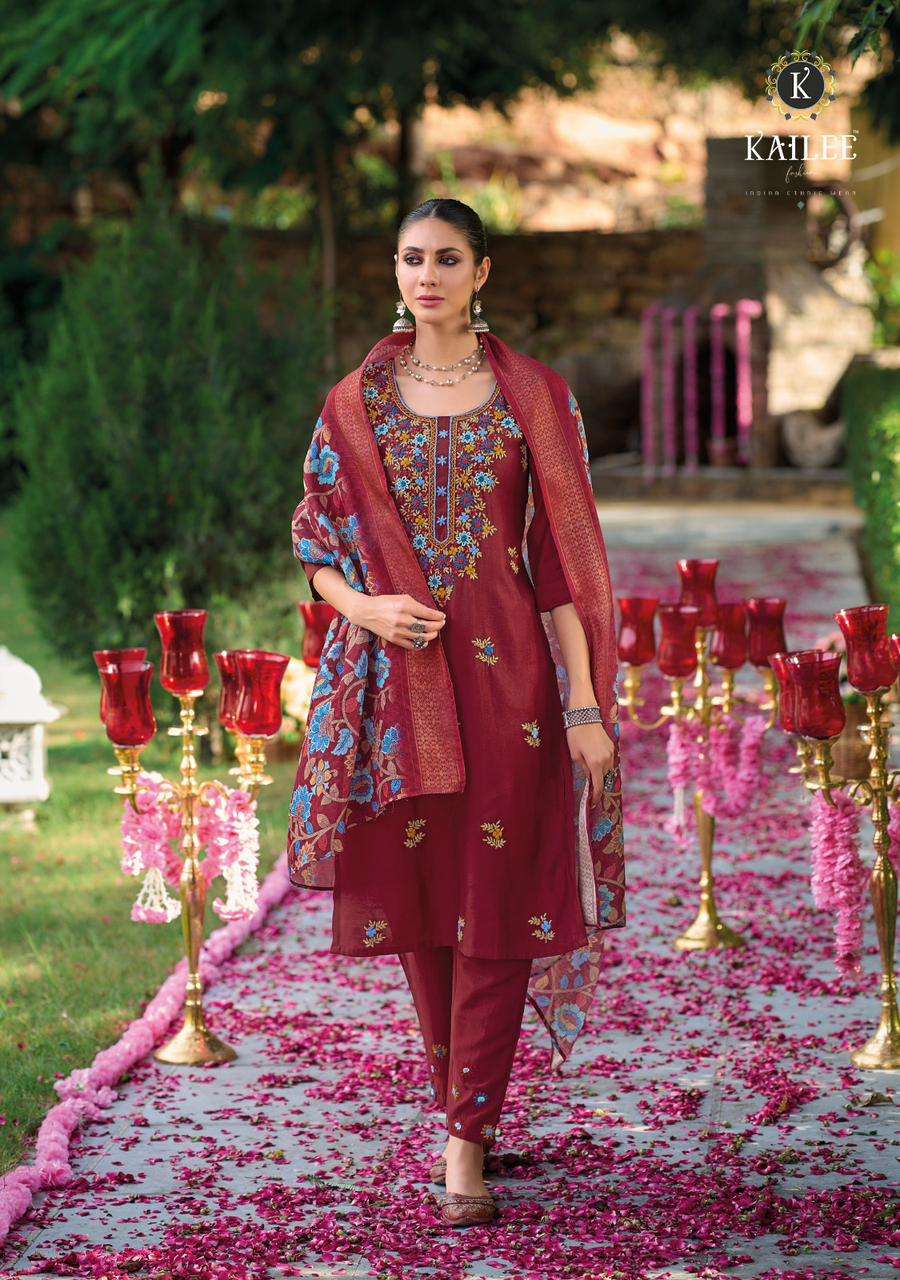 KAILEE FASHION KANTHA VOL-3 Kurti Wholesale catalog