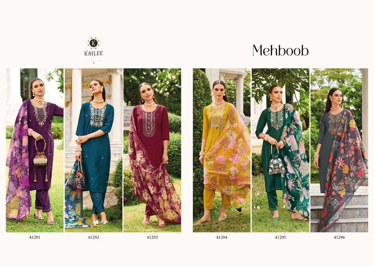 KAILEE FASHION MEHBOOB KURTI WHOLESALE CATALOG