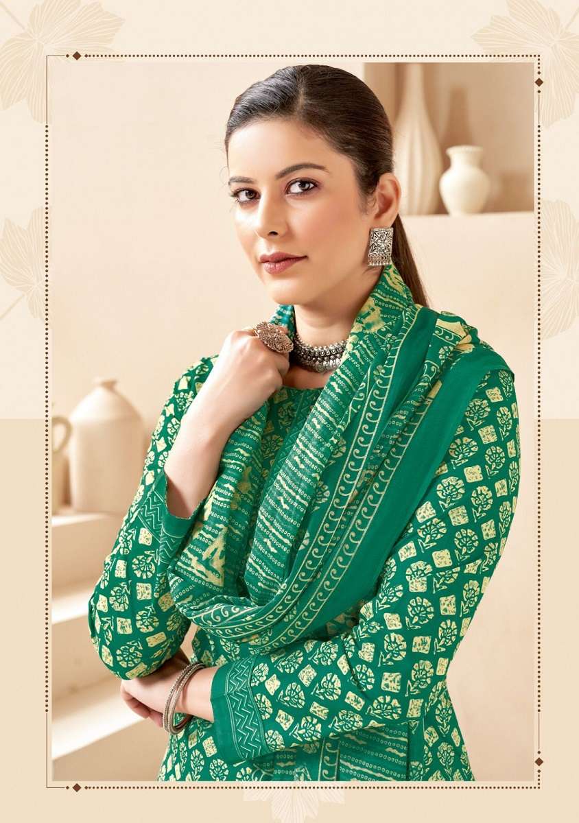 Kala Jaipuri Vol-3 – Kurti Pant With Dupatta - Wholesale Catalog