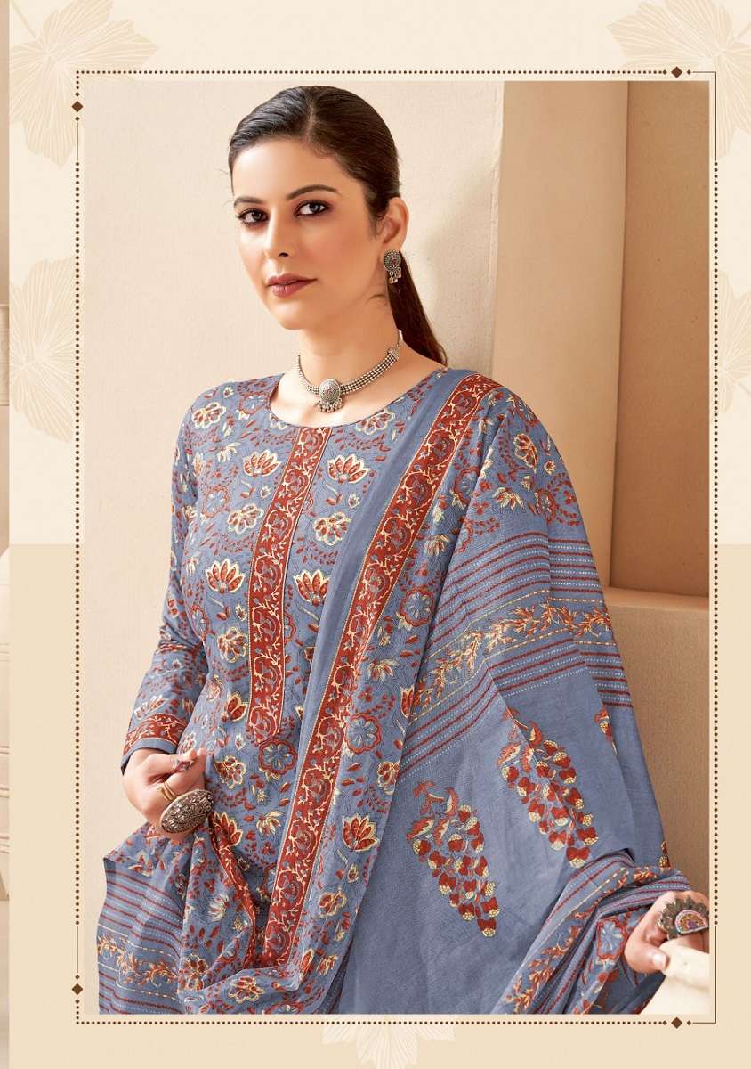 Kala Jaipuri Vol-3 – Kurti Pant With Dupatta - Wholesale Catalog