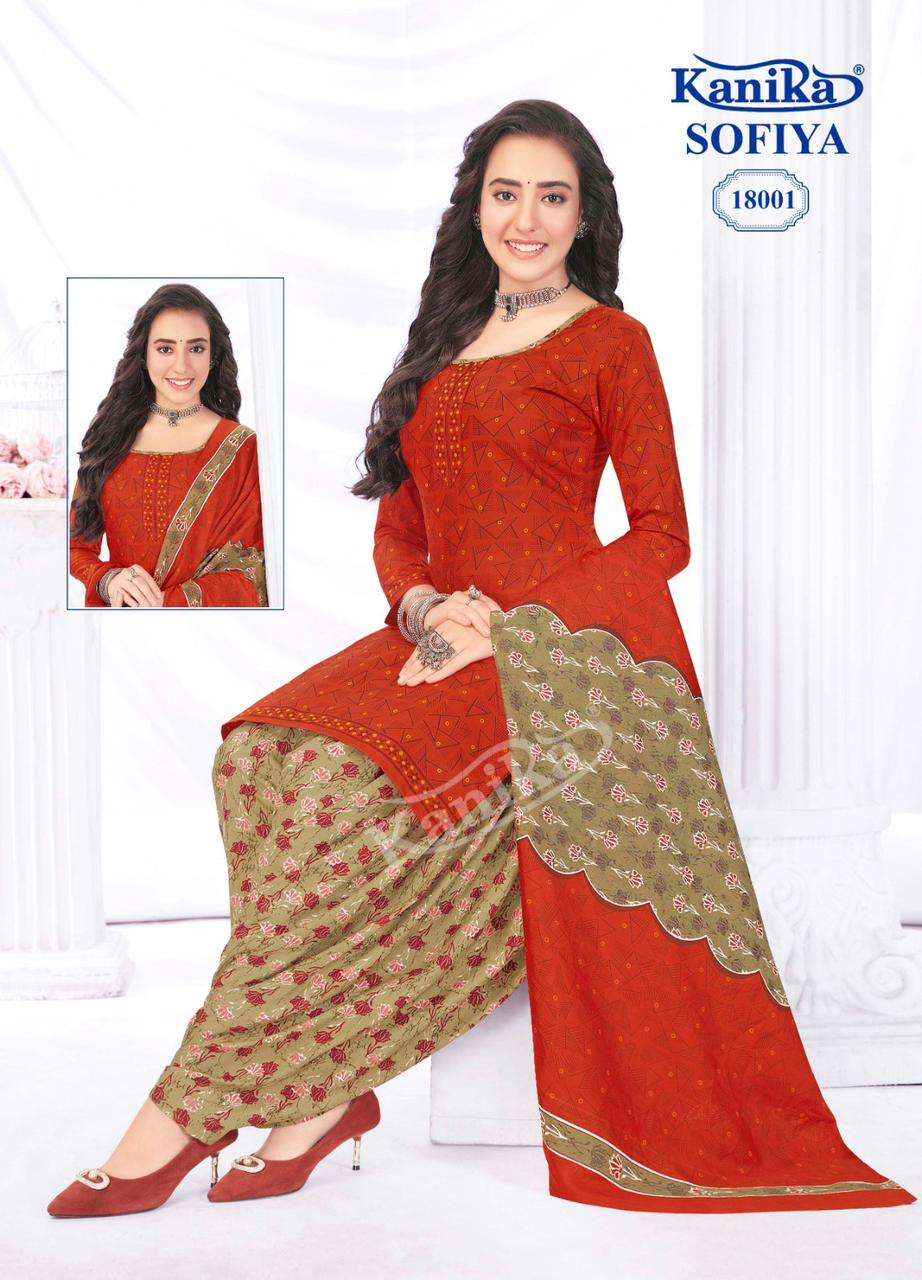 Kanika SOFIYA VOL 18 Dress Material Wholesale catalog
