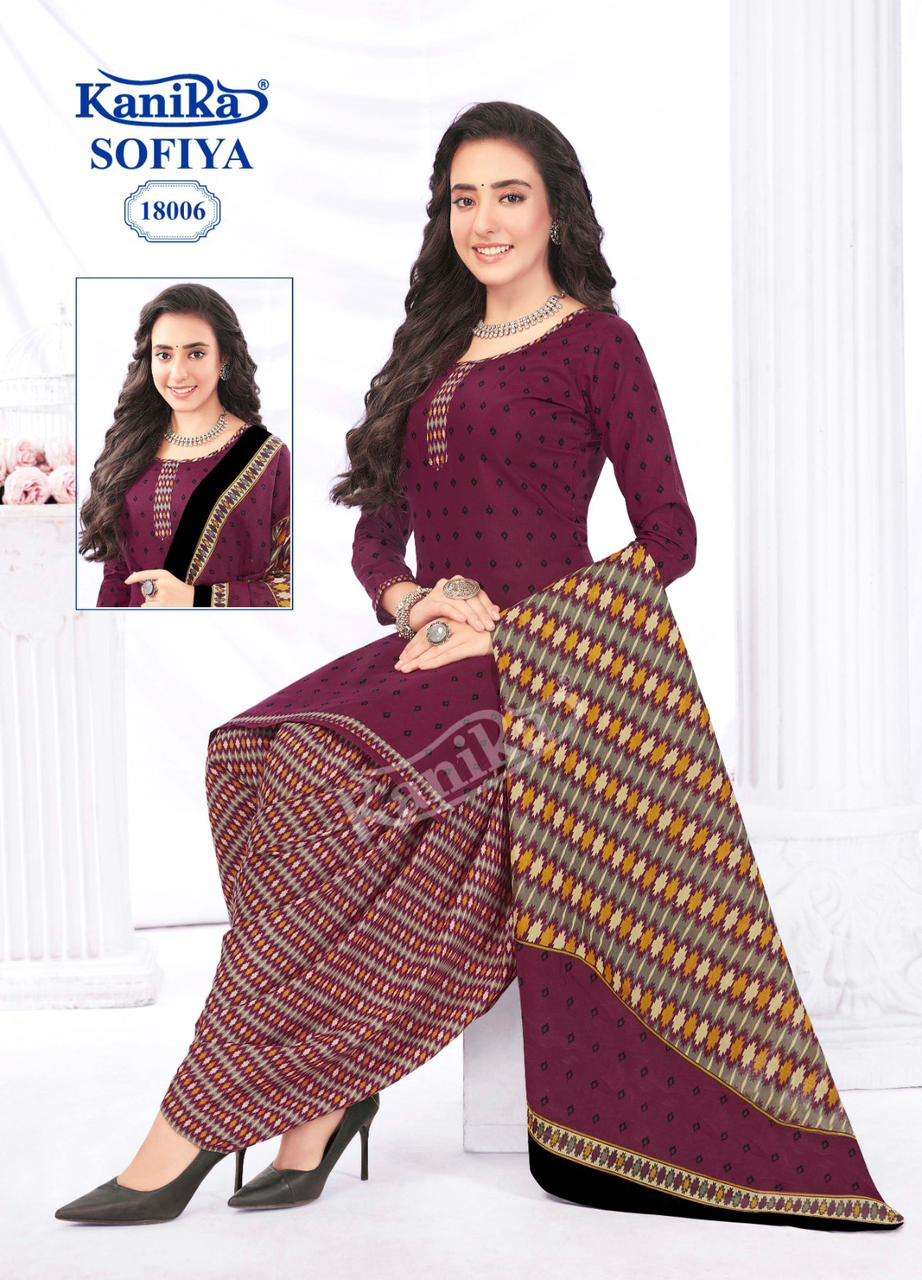 Kanika SOFIYA VOL 18 Dress Material Wholesale catalog