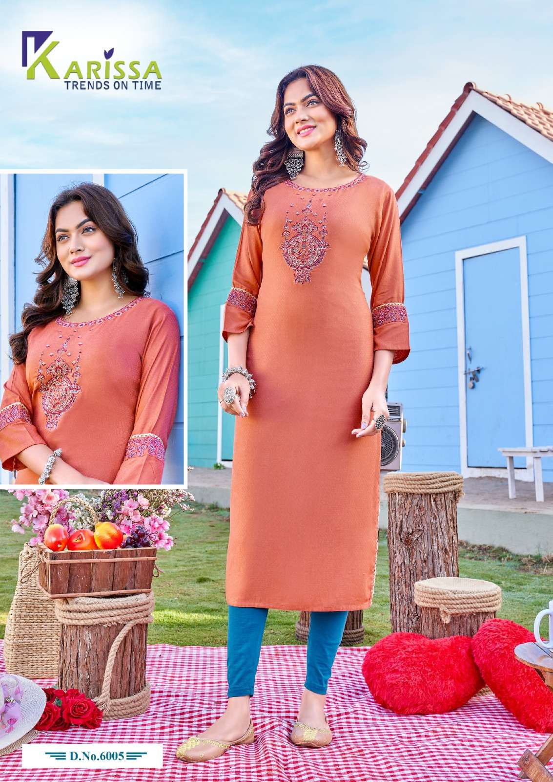KARISSA VEER VOL.6 Kurti Wholesale catalog