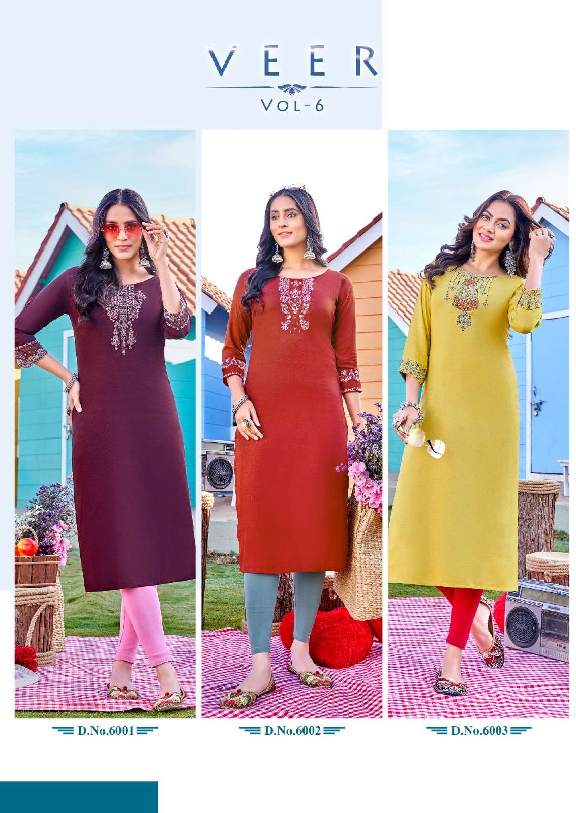 KARISSA VEER VOL.6 Kurti Wholesale catalog