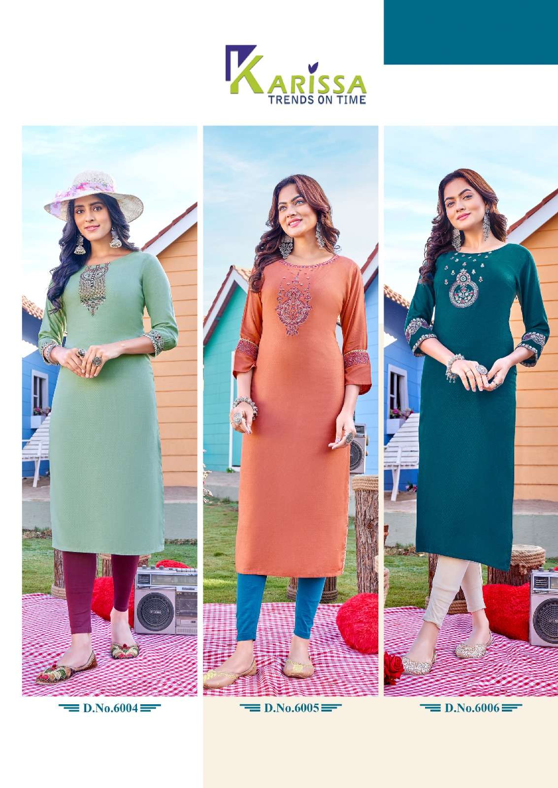 KARISSA VEER VOL.6 Kurti Wholesale catalog