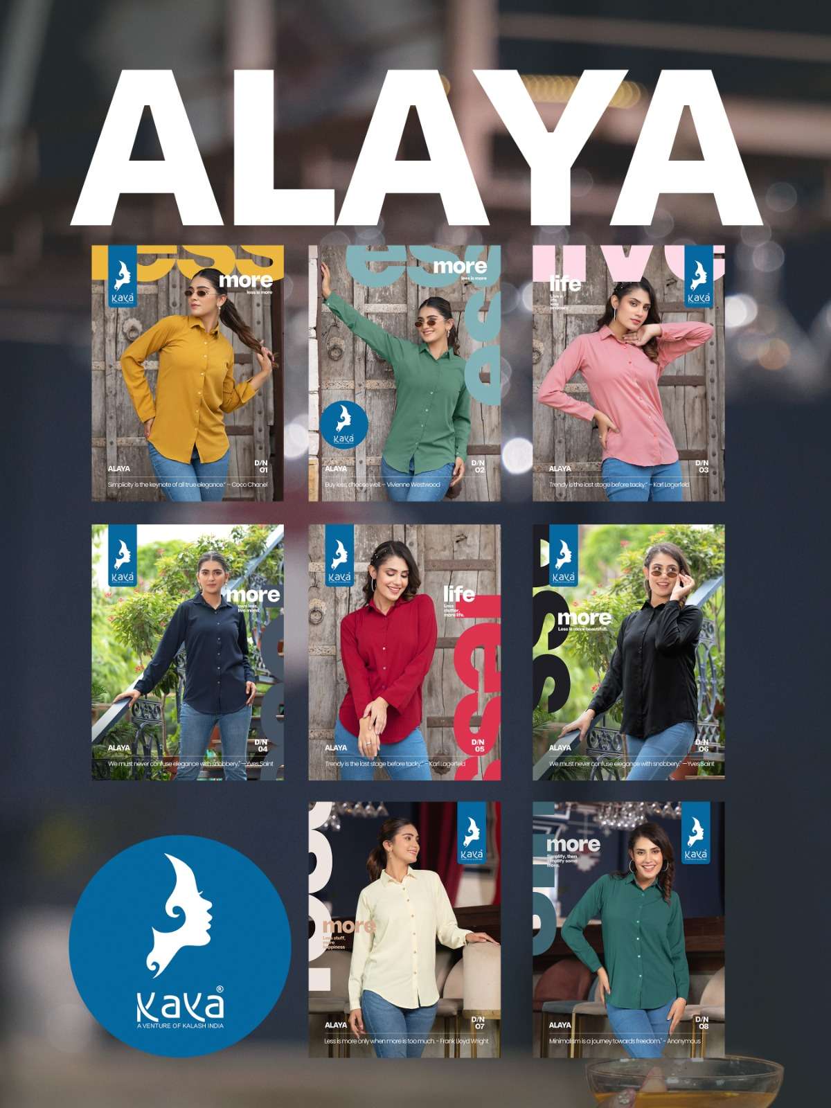 KAYA ALAYA Kurti Wholesale catalog