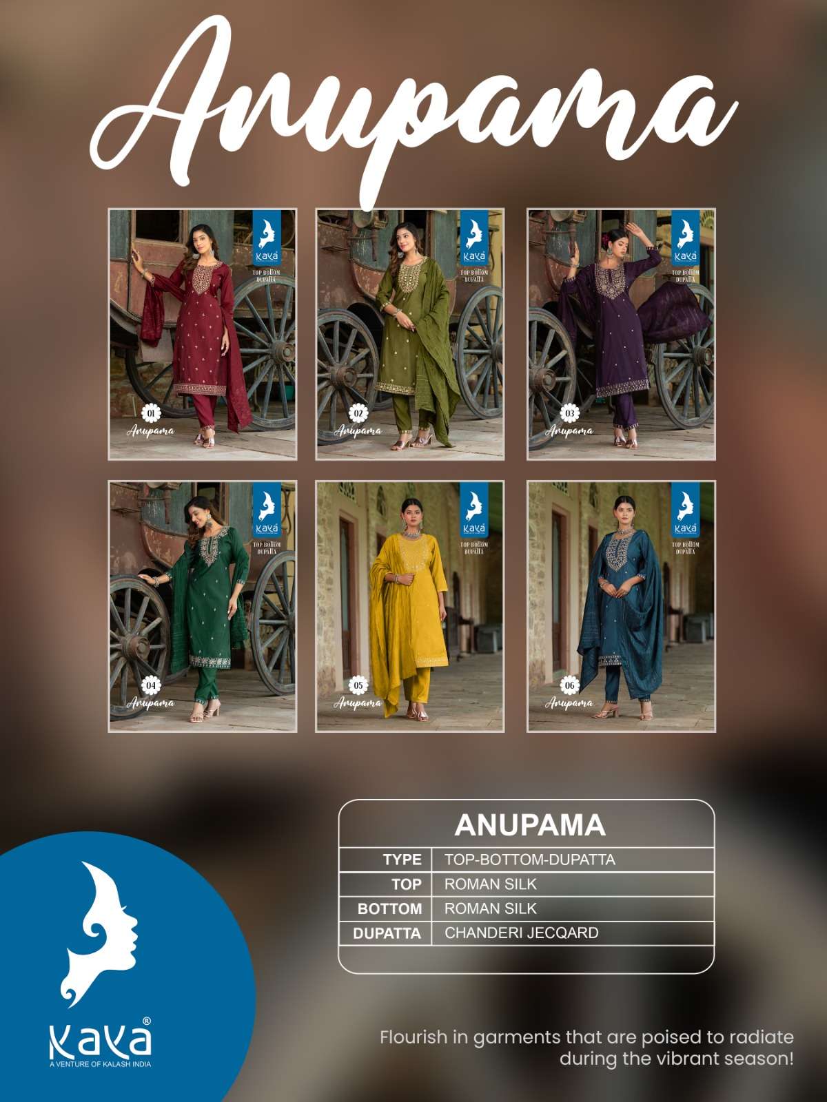 KAYA ANUPAMA  KURTI wholesale catalog
