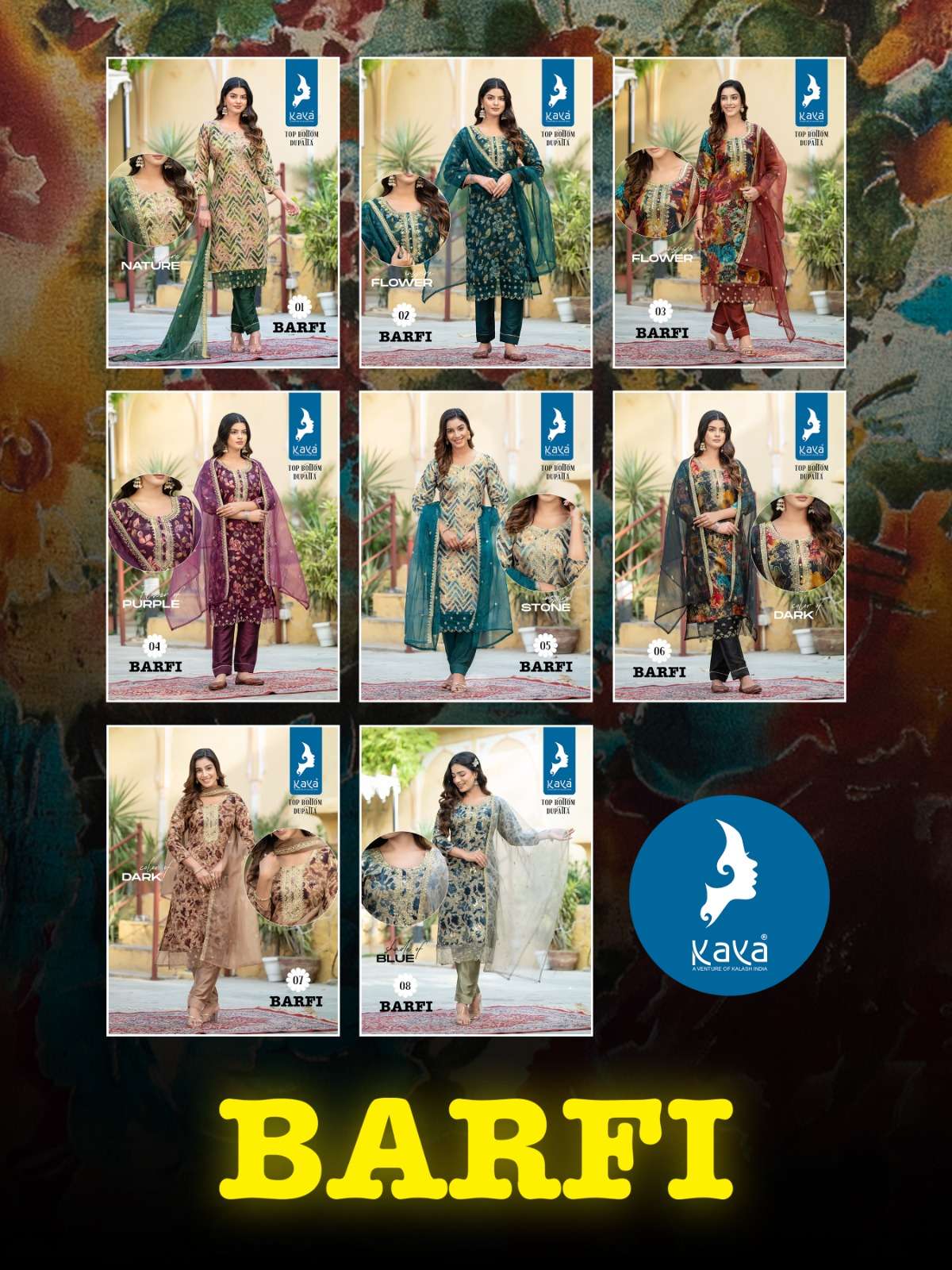 KAYA BARFI Kurti Wholesale catalog
