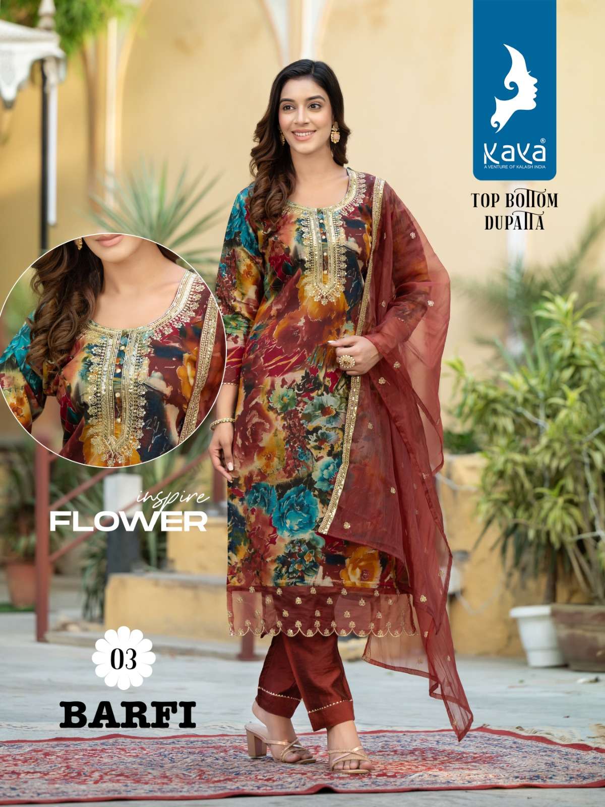 KAYA BARFI Kurti Wholesale catalog
