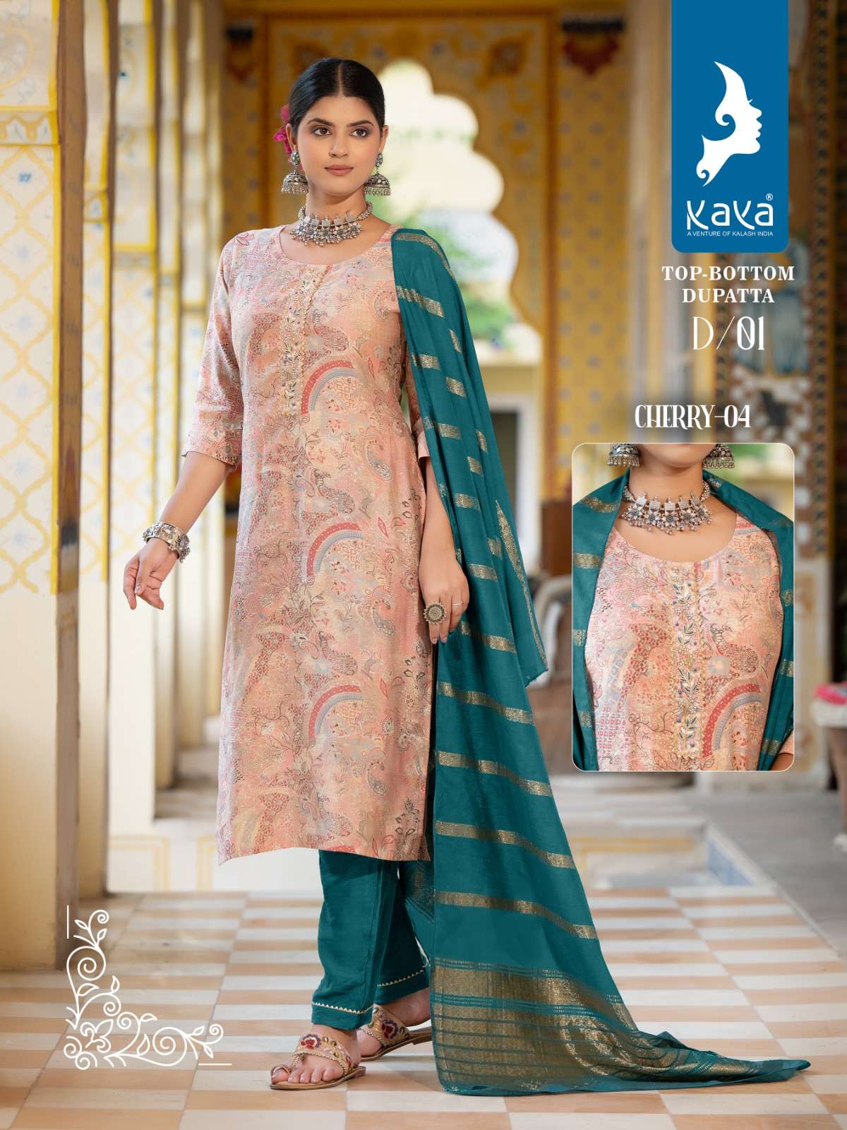 KAYA CHERRY 4 KURTI Wholesale catalog