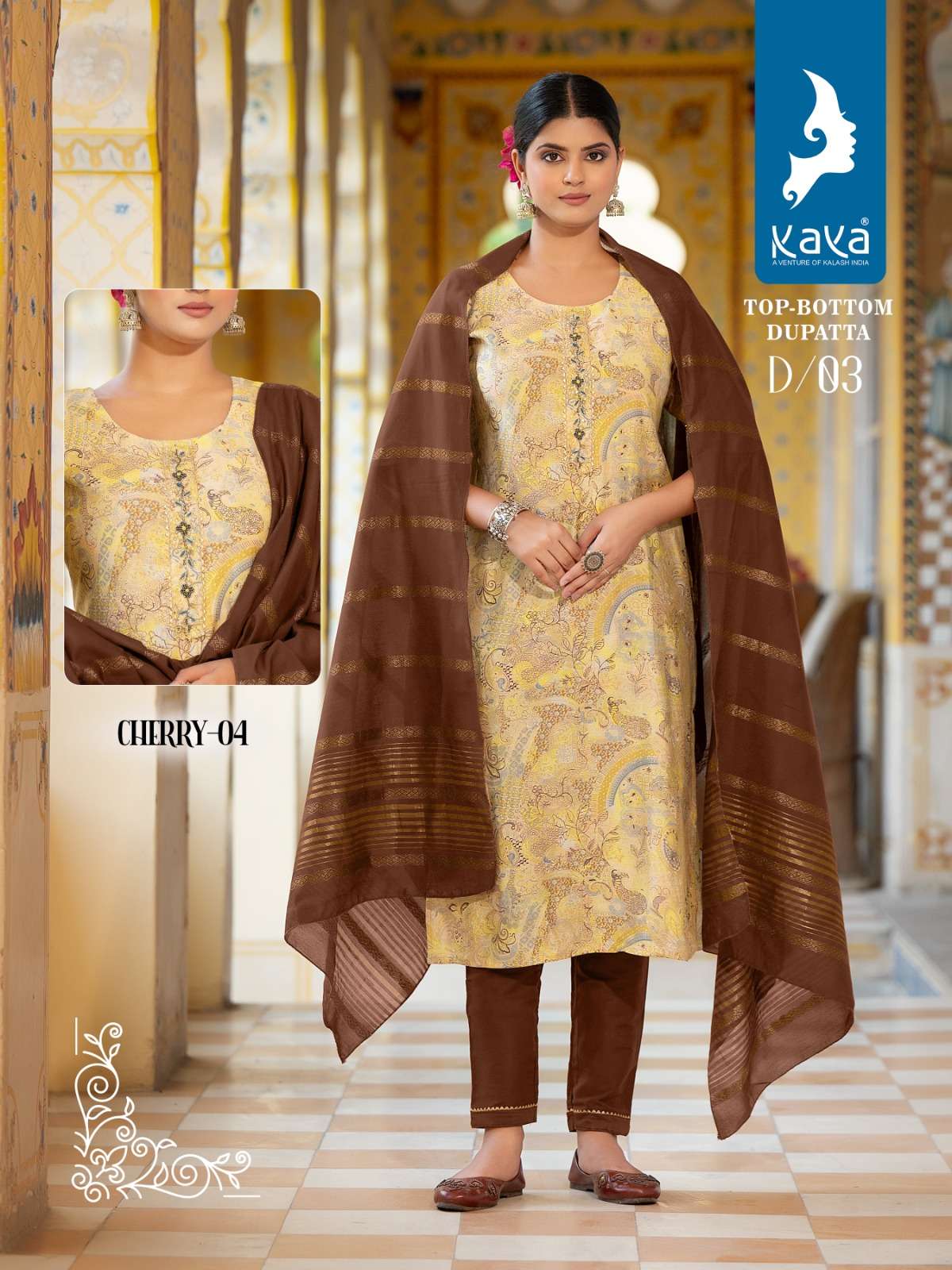 KAYA CHERRY 4 KURTI Wholesale catalog