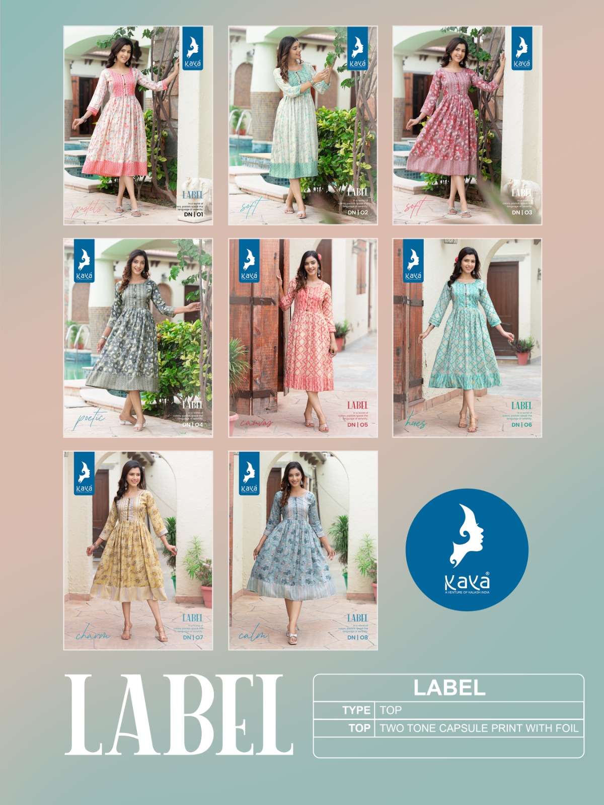 KAYA LABEL KURTI WHOLESALE CATALOG