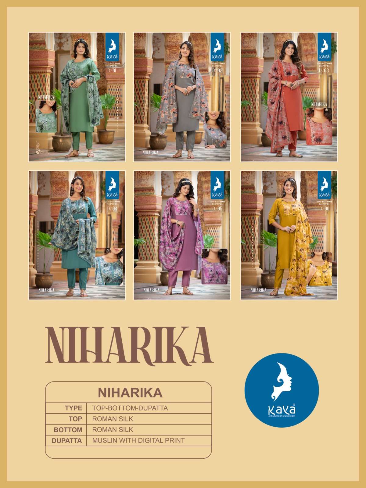 KAYA NIHARIKA  KURTI Wholesale catalog