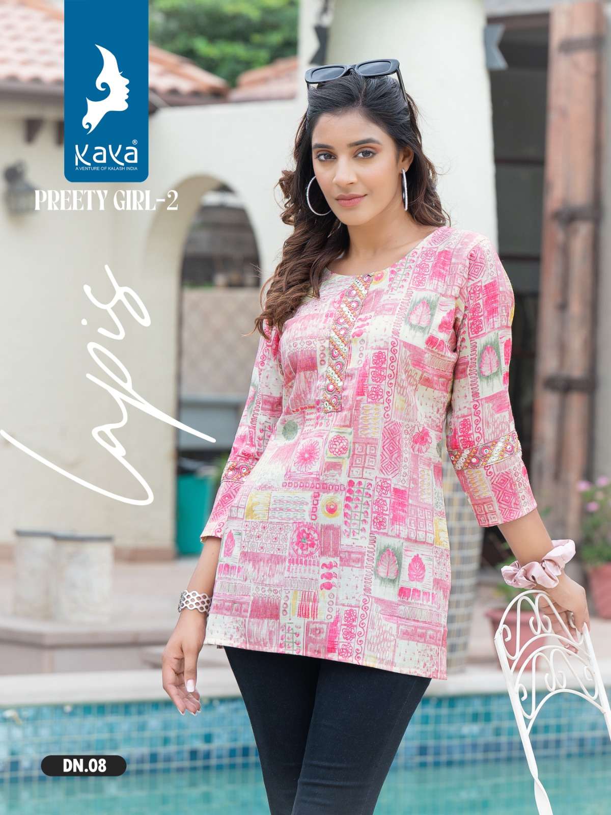 KAYA PRETTY GIRL 2 Kurti Wholesale catalog