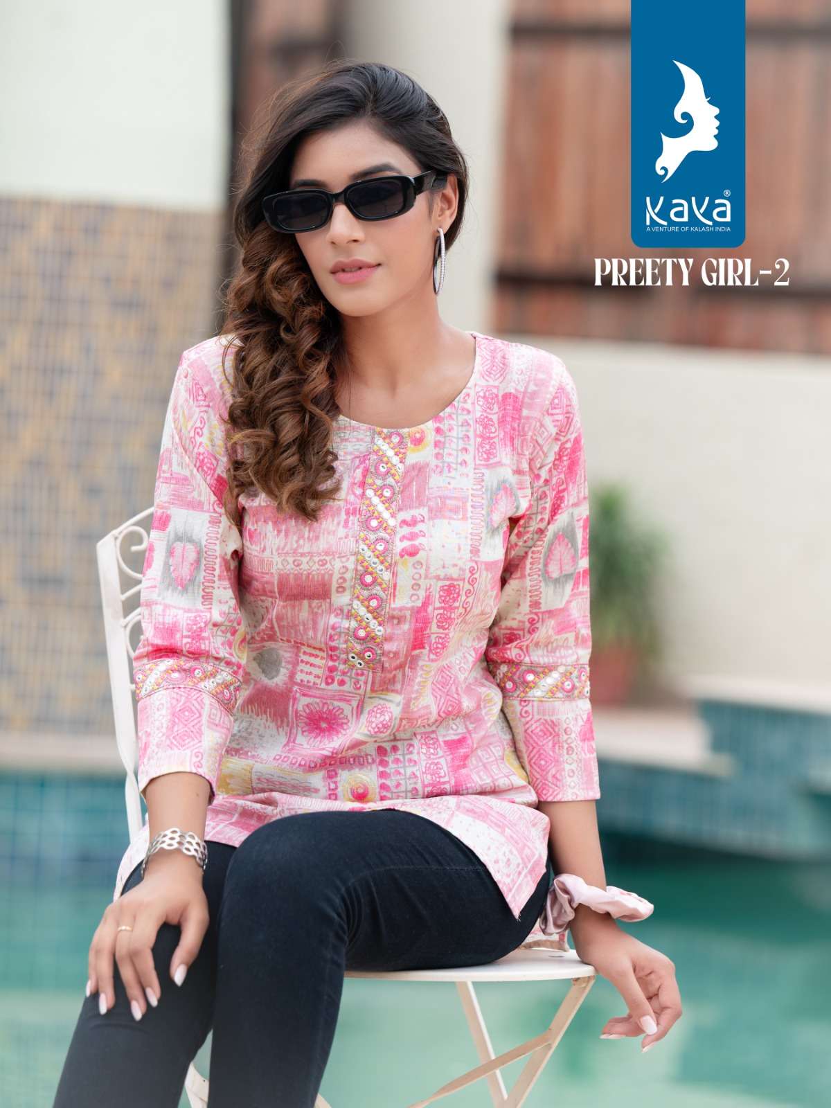 KAYA PRETTY GIRL 2 Kurti Wholesale catalog