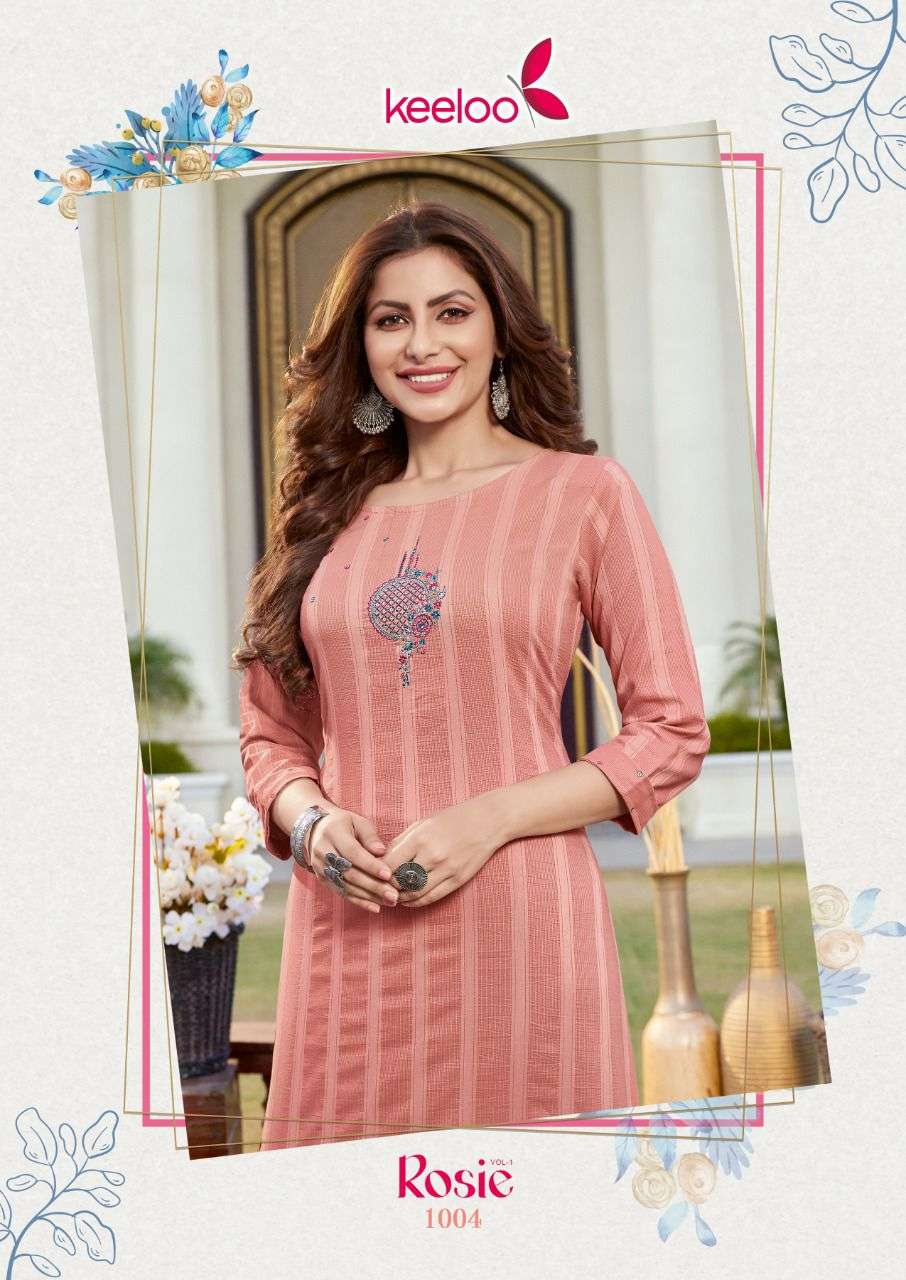 KEELOO Rosie-1 Only Kurti Wholesale catalog