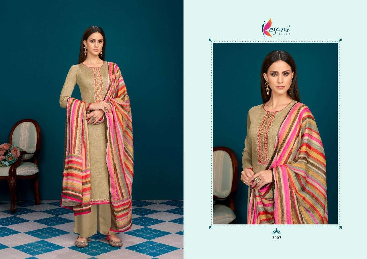 KESARI TRENDZ ZENIA Heavy Jam Cottan With Heavy Embroidery  Salwar Kameez Wholesale catalog
