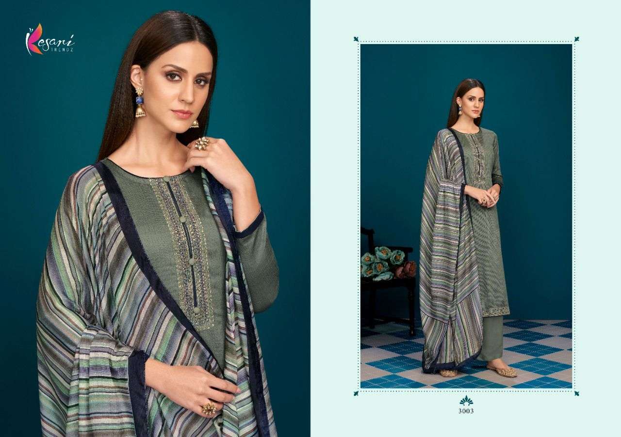 KESARI TRENDZ ZENIA Heavy Jam Cottan With Heavy Embroidery  Salwar Kameez Wholesale catalog